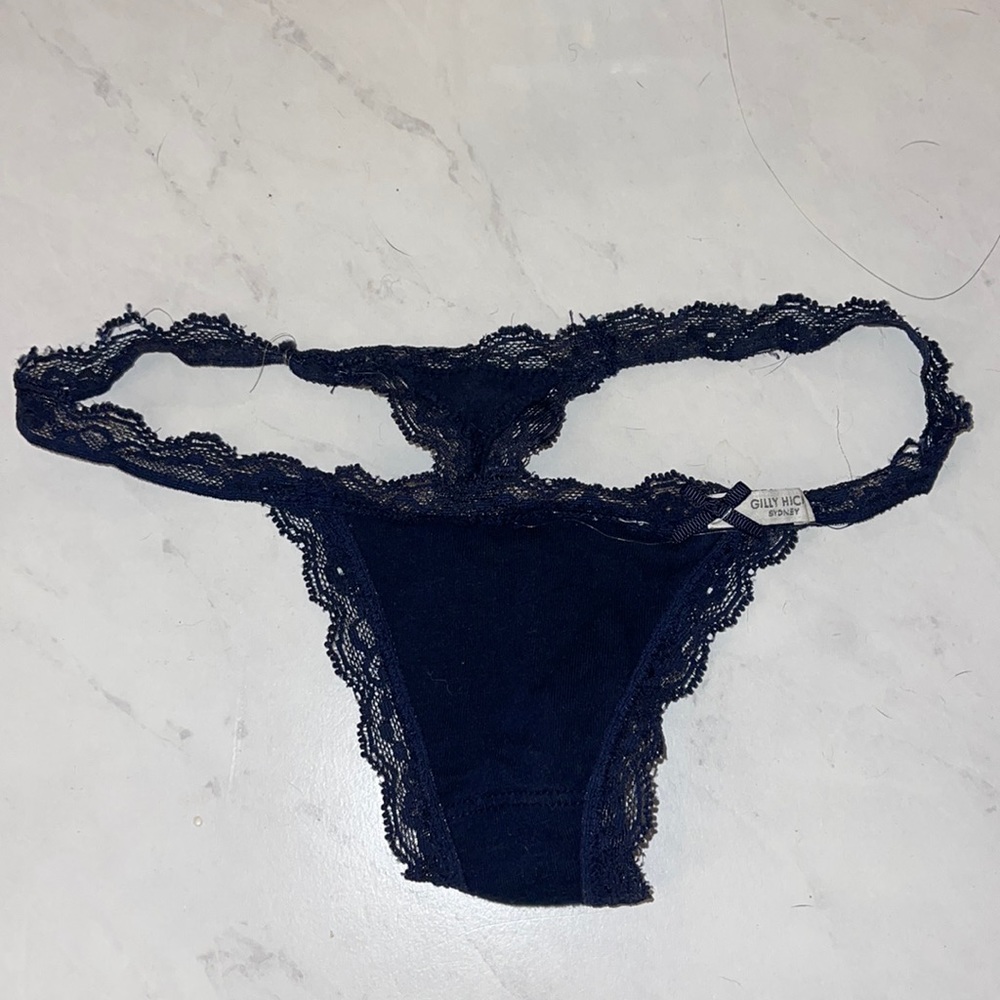 Navy Thong